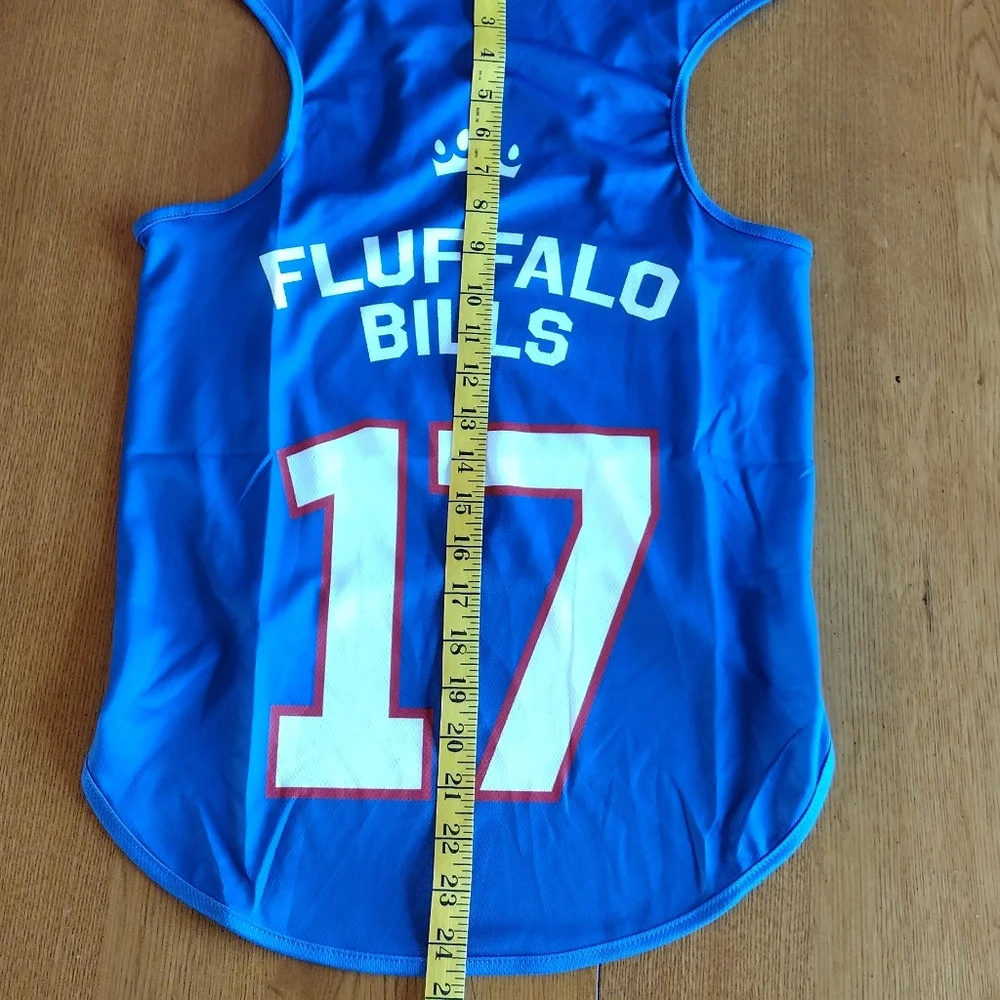 Fluffalo Bills Pet Sports Jersey Sz 3XL NWT